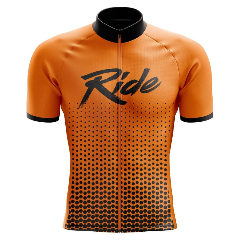 Montella Cycling Custom Orange Ride Cycling Jersey