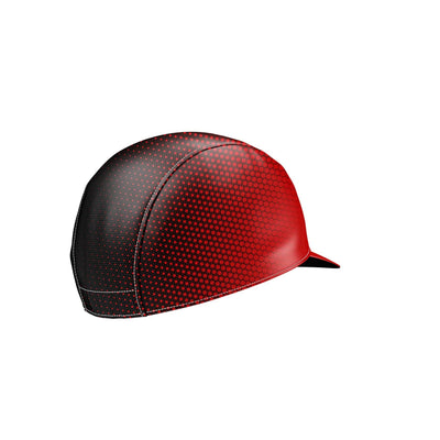 Red Gradient Cycling Cap