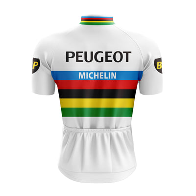 Retro Peugeot BP Men's Cycling Jersey