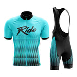 Montella Cycling Cycling Kit Men's Aqua Blue Ride Cycling Jersey or Bib Shorts