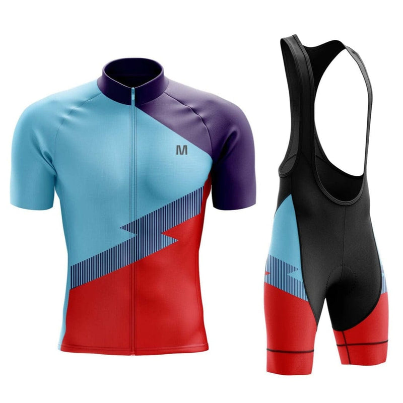 Montella Cycling Cycling Kit Men's Blue Side Cycling Jersey or Bib Shorts