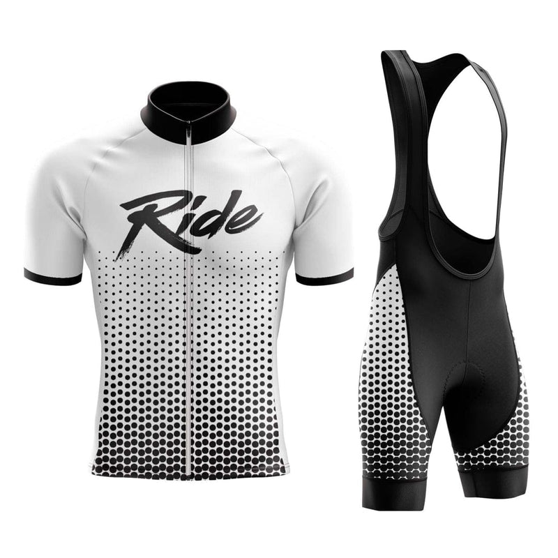 Montella Cycling Cycling Kit Men's White Ride Cycling Jersey or Bib Shorts
