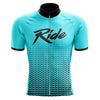 Montella Cycling Cycling Kit XS / Jersey Only Men's Aqua Blue Ride Cycling Jersey or Bib Shorts