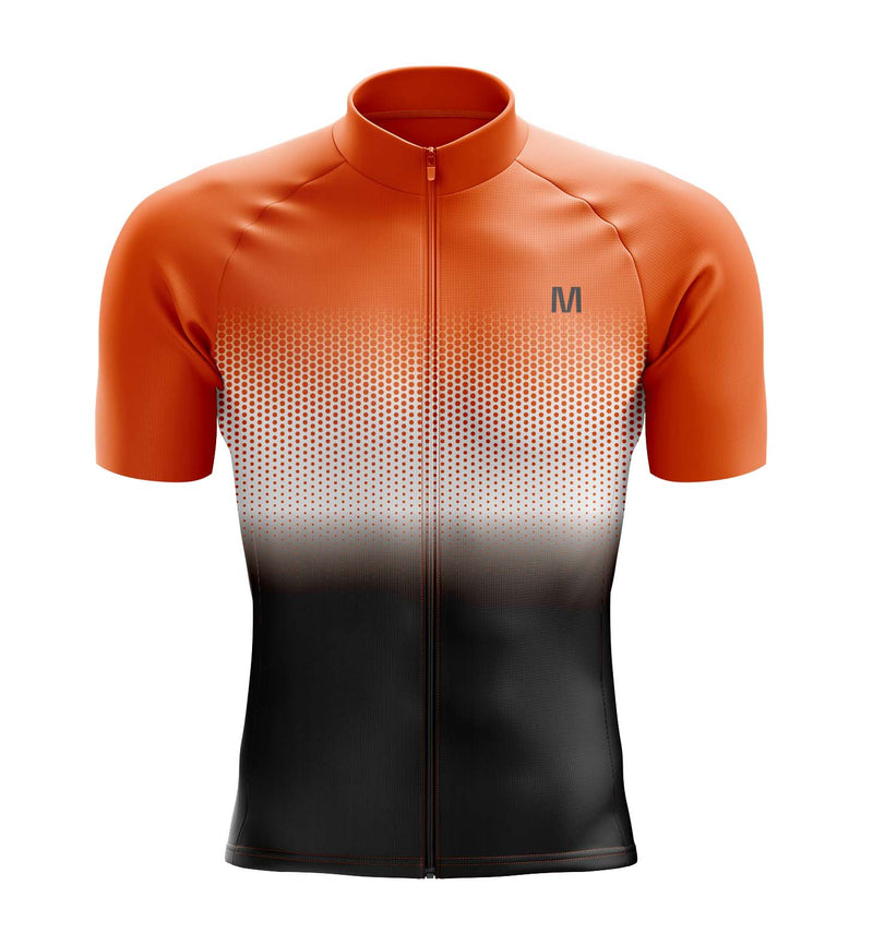 Montella Cycling Cycling Kit XS / Jersey Only Men's Orange Gradient Cycling Jersey or Bib Shorts