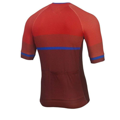 Red Stylish Men's Cycling Jersey