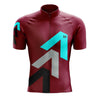 Montella Cycling Men's Burgundy Arrows Cycling Jersey