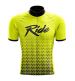 Montella Cycling Men's Yellow Ride Cycling Jersey