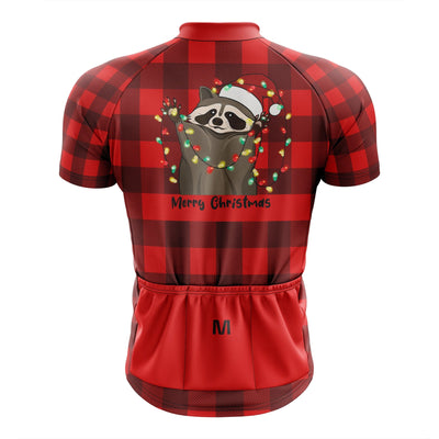 Men's Christmas Animals Cycling Jersey