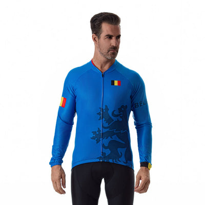 Belgium Long Sleeve Cycling Jersey