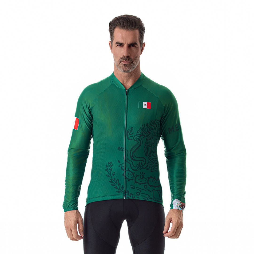 Mexico Long Sleeve Cycling Jersey