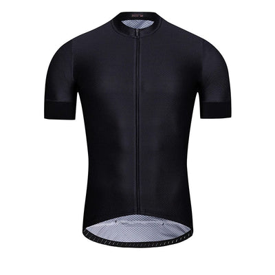 Black Color Intense Cycling Jersey