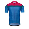 Blue Pink Color Intense Cycling Jersey