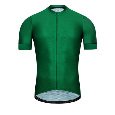 Green Color Intense Cycling Jersey