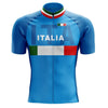 Italia Blue Cycling Jersey