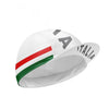 Italia White Cycling Cap