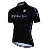 Italian Black Cycling Jersey