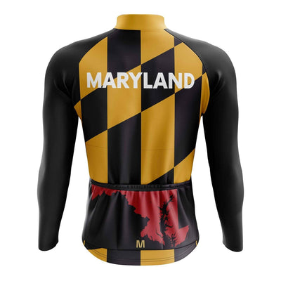 Maryland Long Sleeve Cycling Jersey