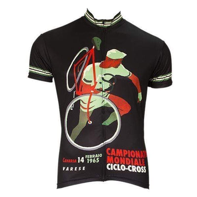 Men's 1965 Campionato Mondiale Retro Cycling Jersey