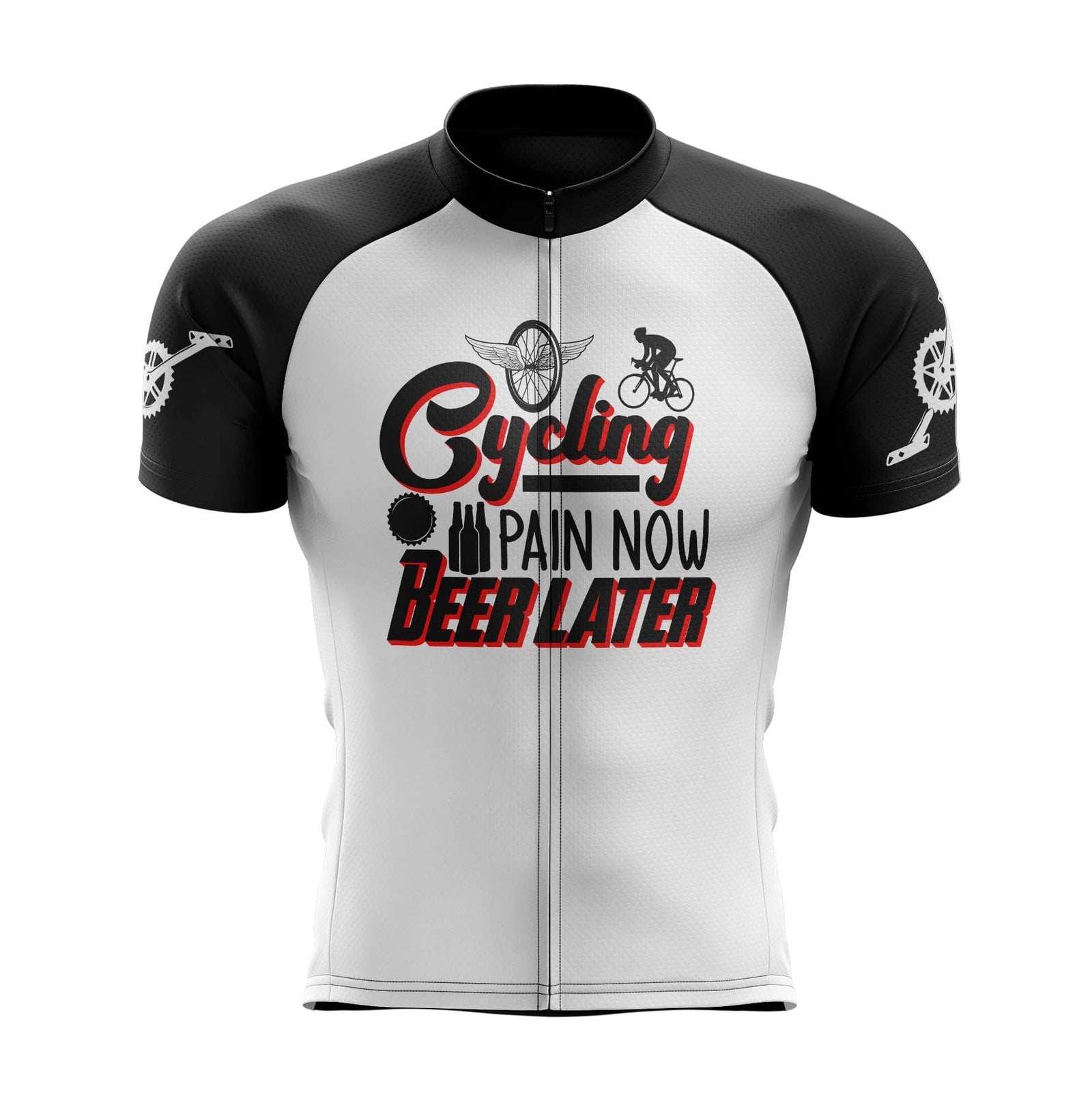 Men's Beer Later Cycling Jersey