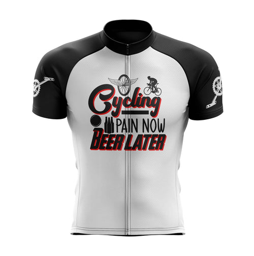 Men's Beer Later Cycling Jersey