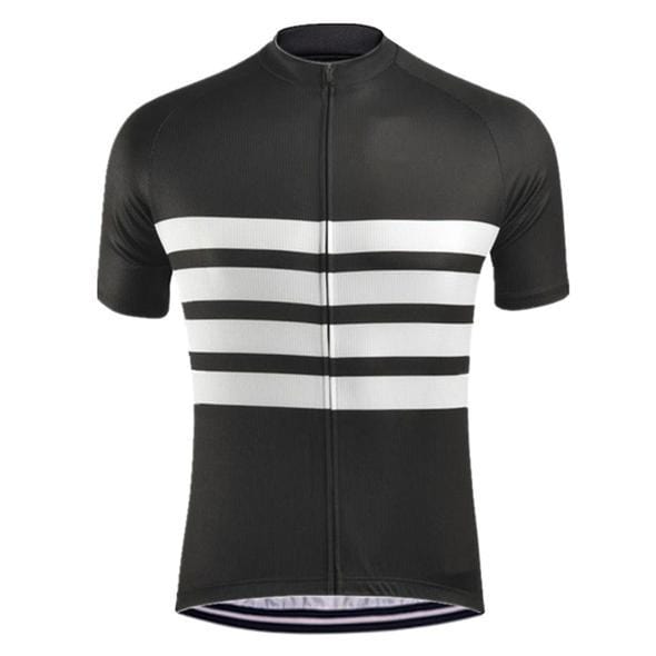 Men's Black Loose Fit Cycling Jersey