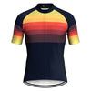 Men's Black Orange Cycling Jersey
