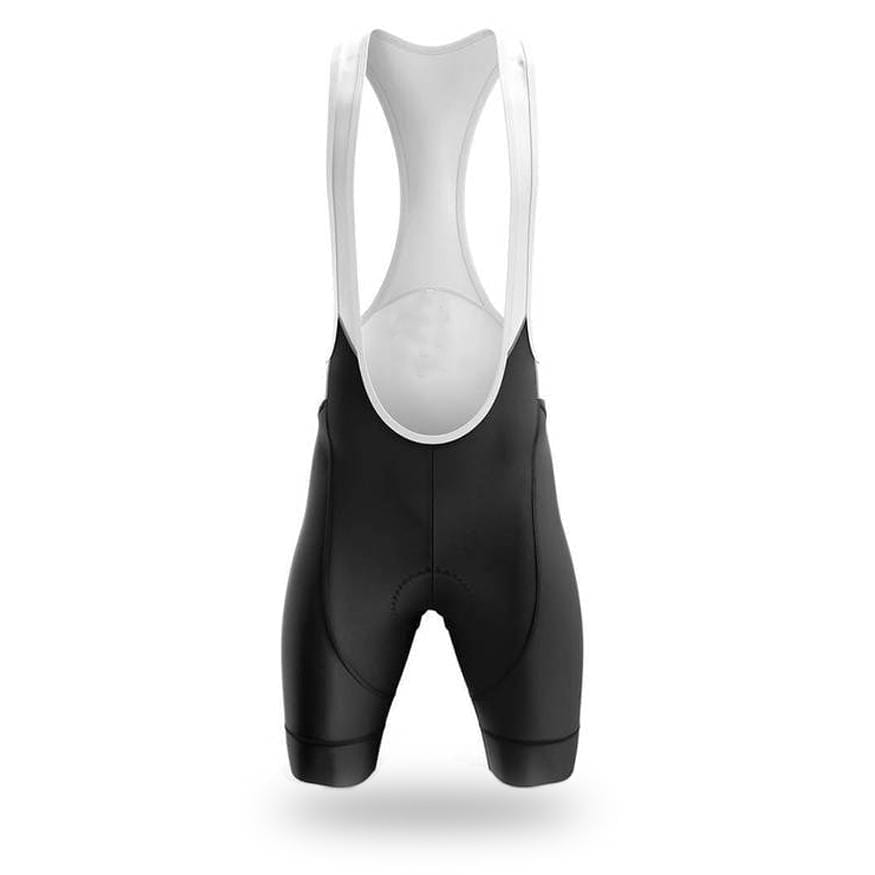 Men's Black Padded Cycling Bibs