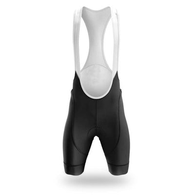 Men's Black Padded Cycling Bibs