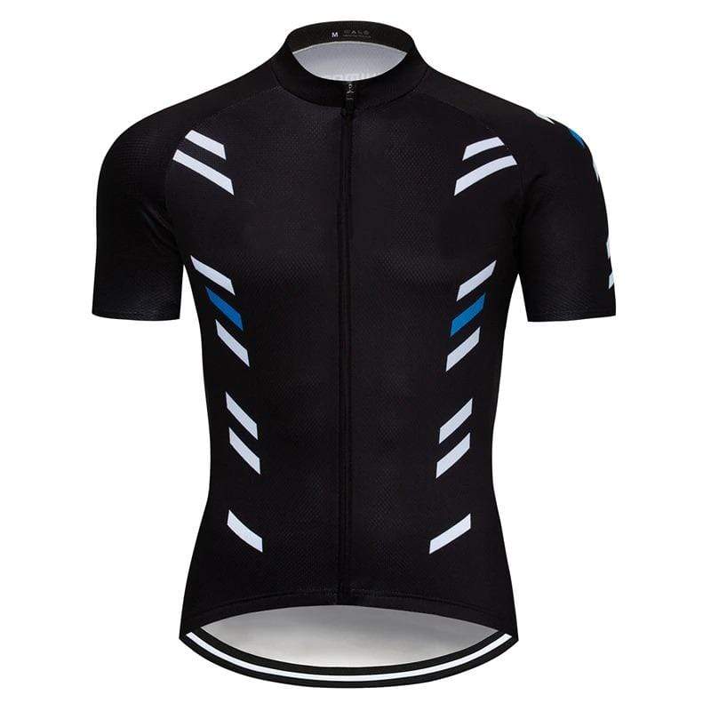 Men's Black Pro Cycling Jersey