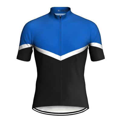 Men's Blue Cycling Jersey