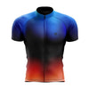 Men's Blue Flame Cycling Jersey