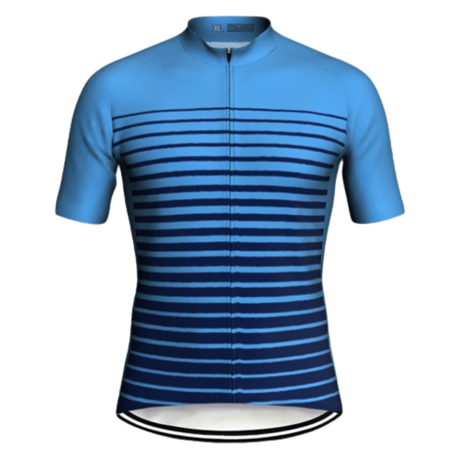 Men's Blue Lines Cycling Jersey