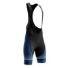 Men's Blue Pro Cycling Bib Shorts