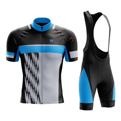 Men's Blue Side Cycling Jersey or Bibs