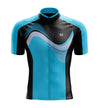 Men's Blue Side Cycling Jersey