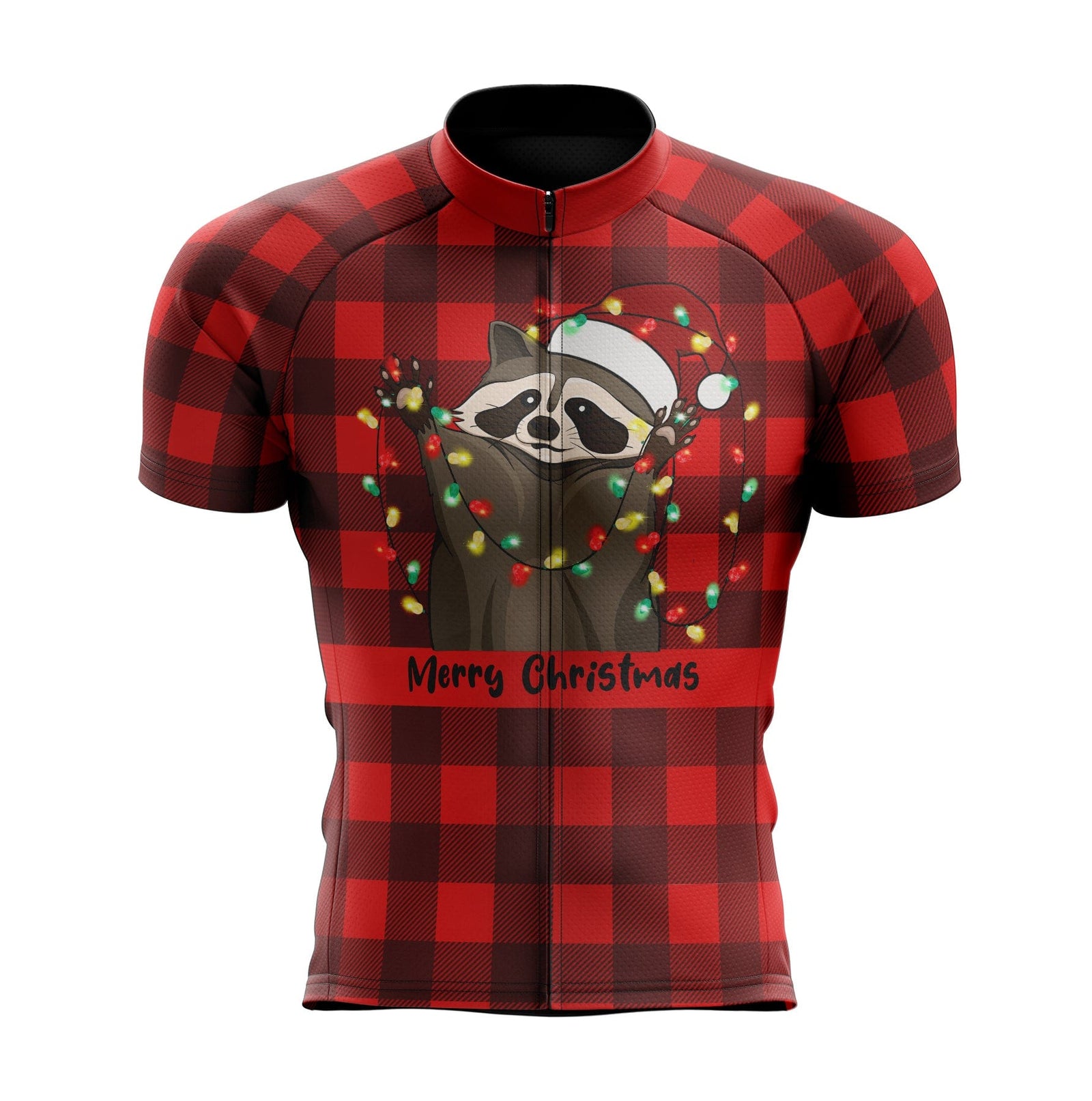 Men's Christmas Animals Cycling Jersey