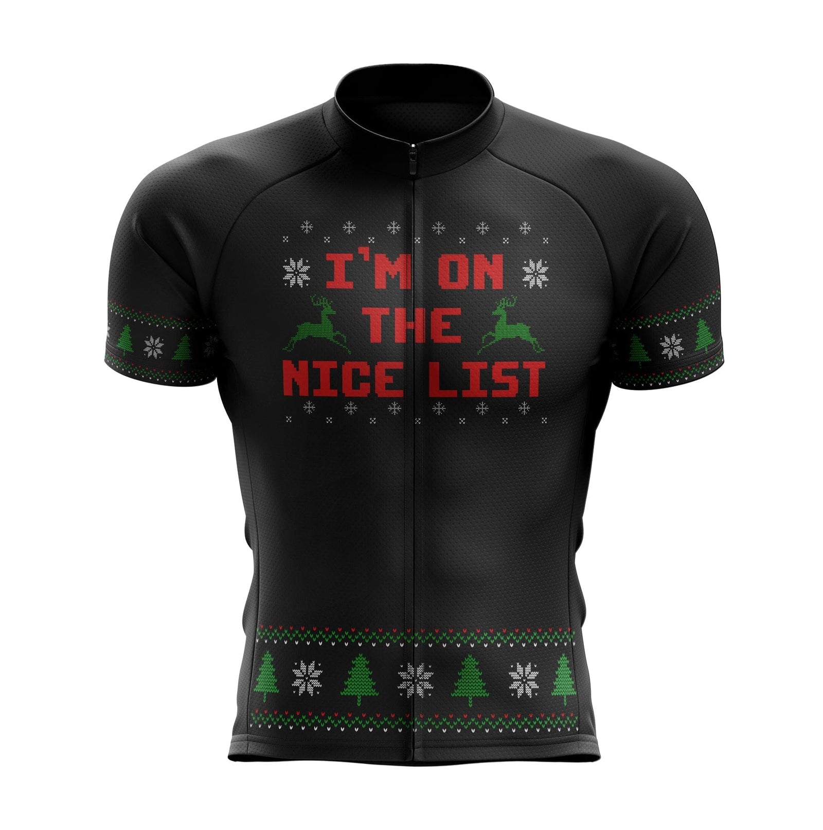 Men's Christmas Nice Sweater Cycling Jersey