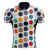 Men's Colorful Dots Cycling Jersey