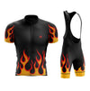Men's Fire Cycling Jersey or Bibs