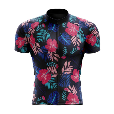 Men's Floral Cycling Jersey