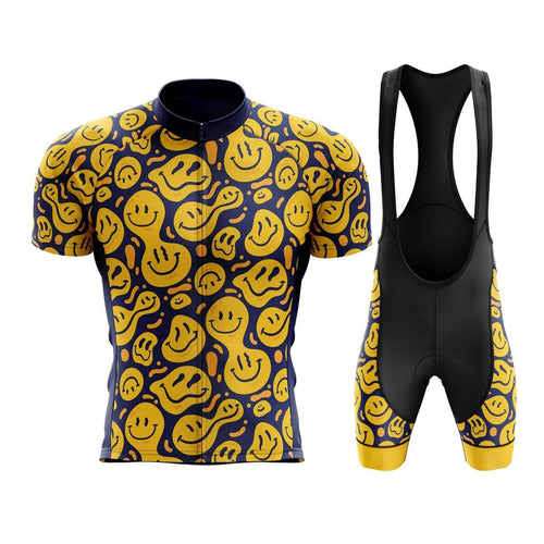 Men's Fun Smiles Cycling Jersey or Bibs