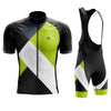 Men's Green Flex Cycling Jersey or Bibs