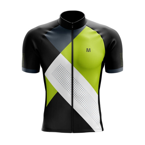 Men's Green Flex Cycling Jersey