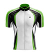 Men's Green White Cycling Jersey