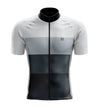 Men's Grey Match Cycling Jersey