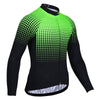 Men's Hi Vis Long Sleeve Cycling Jersey
