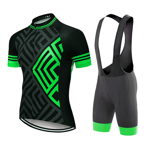 Men's Hi Viz Unique Cycling Jersey or Bibs