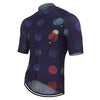 Men's Novel Blue Dots Cycling Jersey