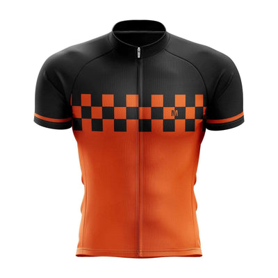 Men's Orange Speed Cycling Jersey or Bib Shorts