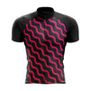 Men's Pink Waves Cycling Jersey